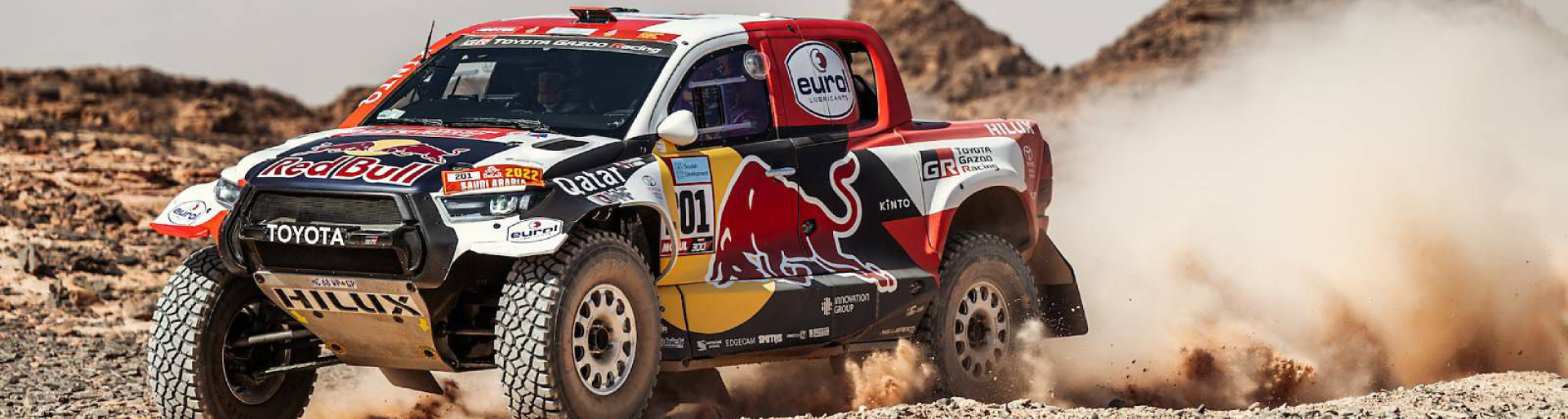 Изображение на странице НАССЕР АЛЬ-АТТИЯ ЗА РУЛЕМ TOYOTA HILUX СТАЛ ПОБЕДИТЕЛЕМ РАЛЛИ-РЕЙДА «ДАКАР-2022» Тойота Центр Нижний Тагил